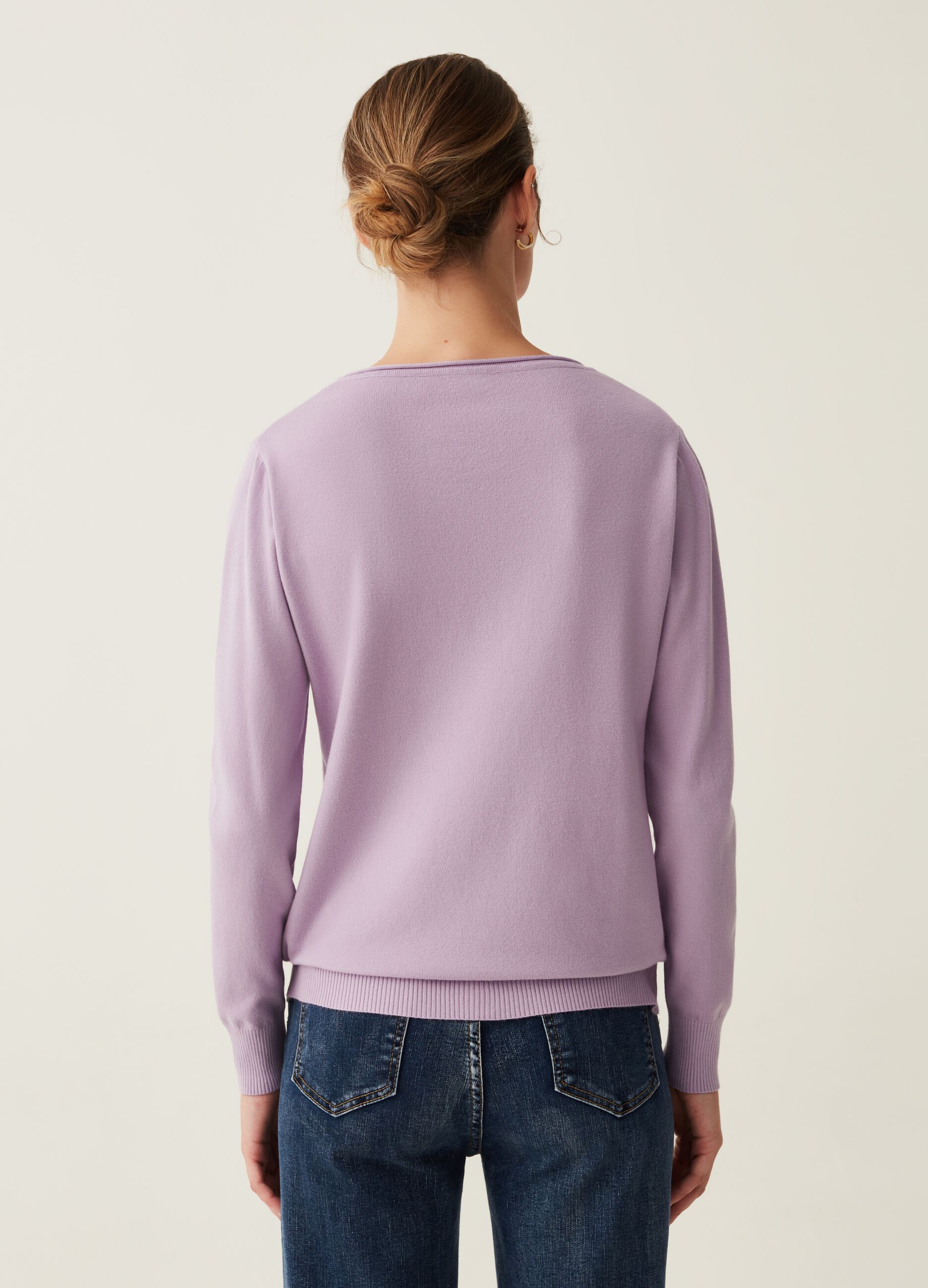 Maglia girocollo a maniche lunghe_2