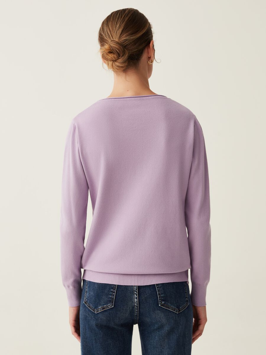 Maglia girocollo a maniche lunghe_2