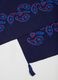 Blue scarf with paisley embroidery_1