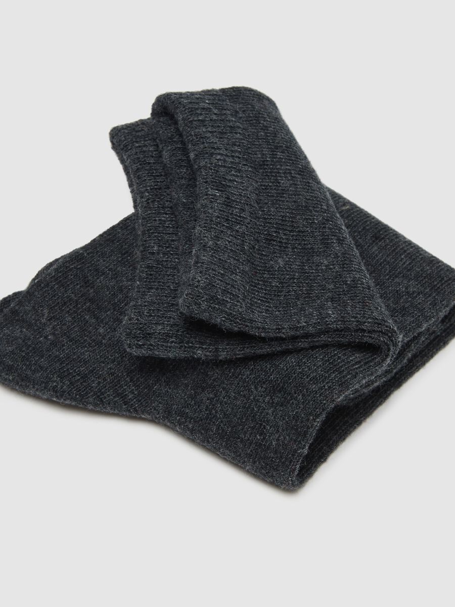 Multicolour Cotton Blend Christmas Short Socks Twin Pack_2