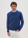 Blue Crew Neck Jumper Regular Fit_1
