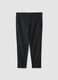 Black regular-fit chino trousers_4