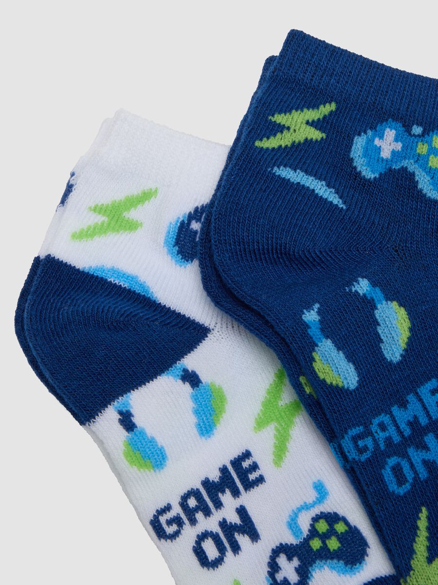 Multipack calzini corti in cotone multicolor per bambini_2