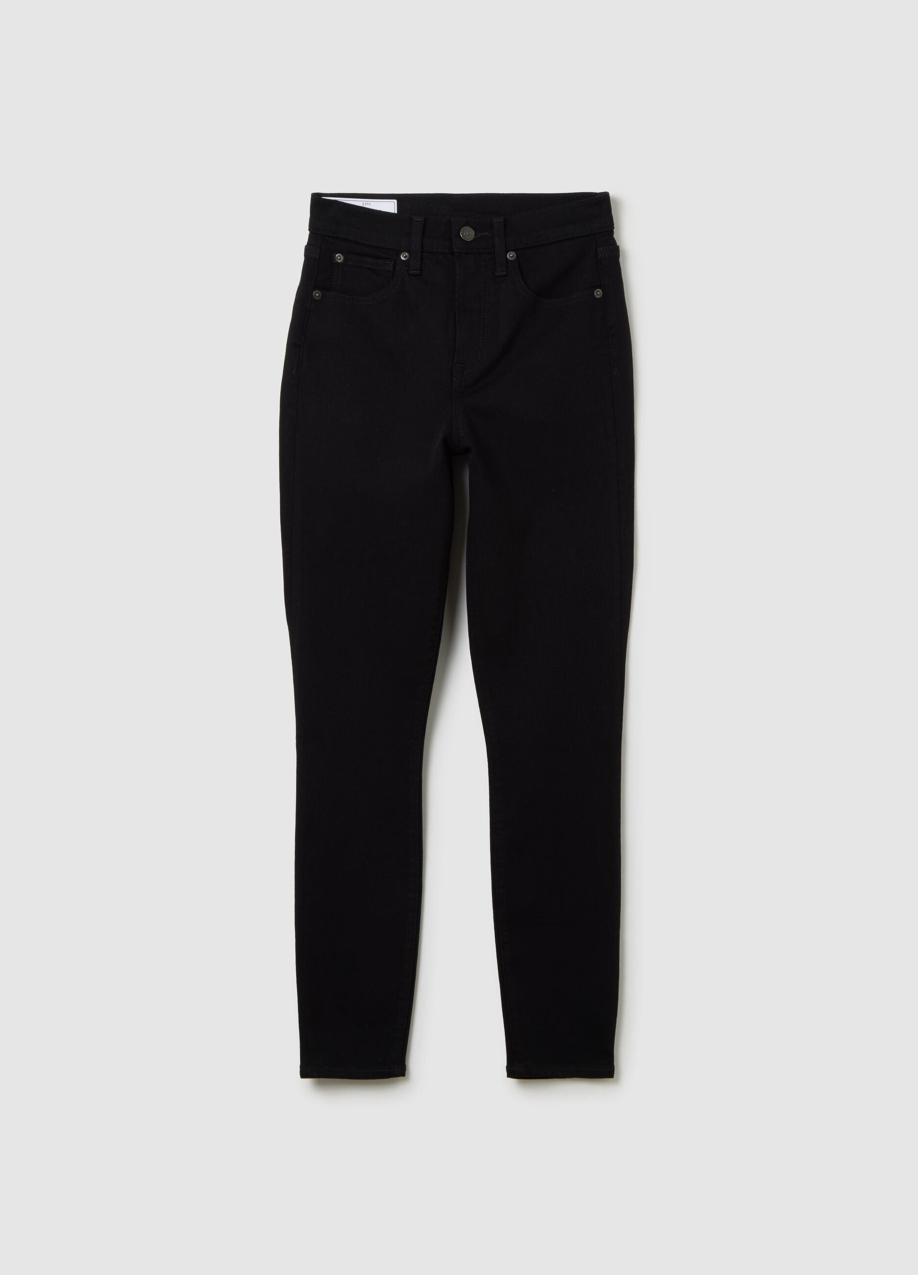 Jeans skinny fit a vita alta