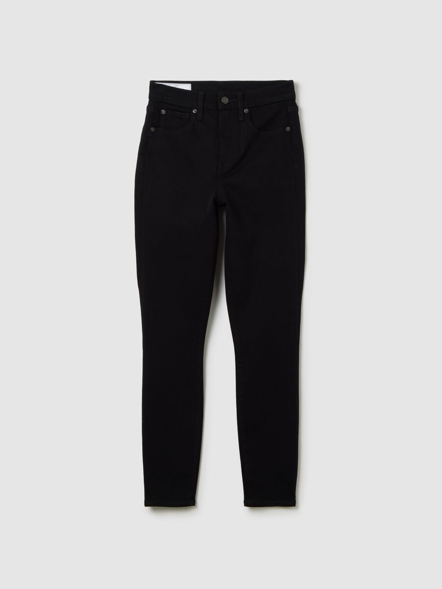 High-waist, skinny fit jeans_0
