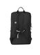 Zaino nero con tasche frontali rotonde_1