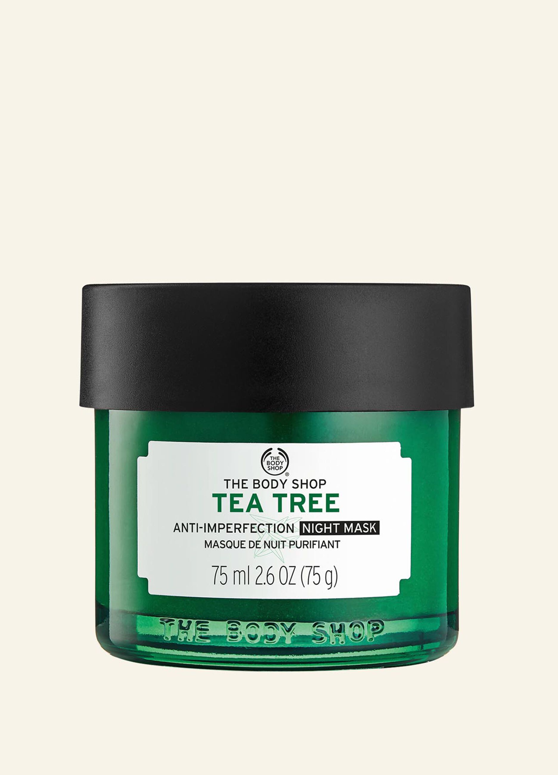 The Body Shop anti-blemish night mask with Tea Tree
