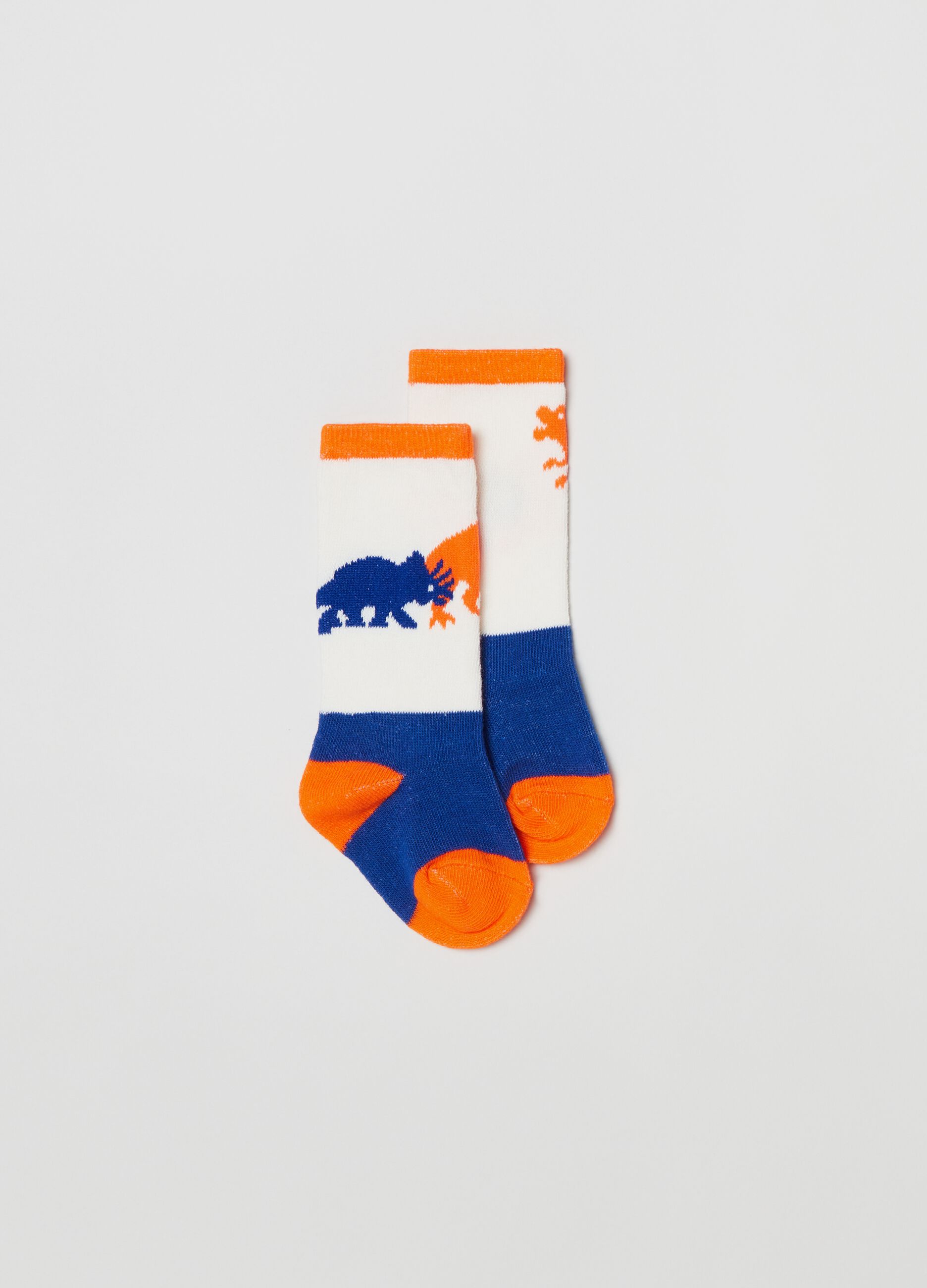 Bipack calze con disegno dinosauri_1