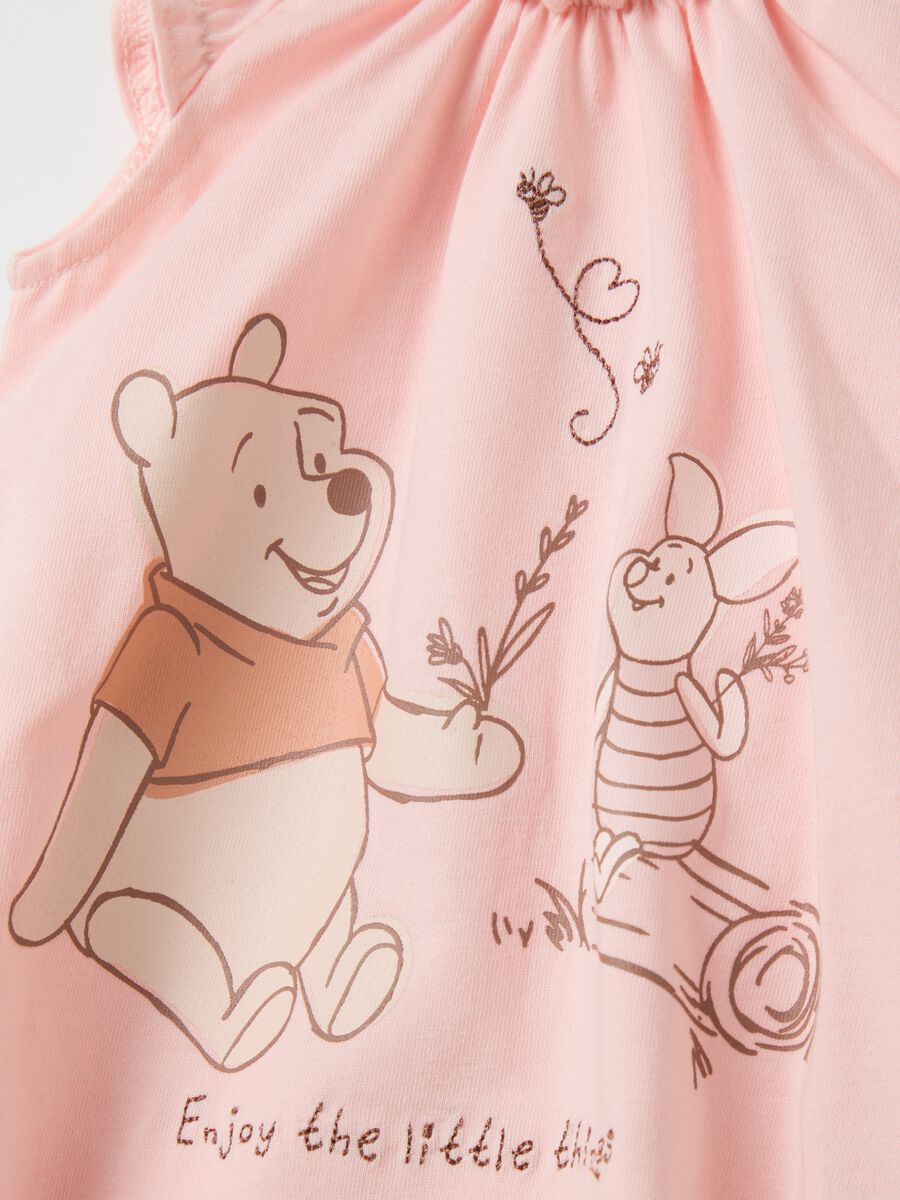 Pink bodysuit with Winnie the Pooh print_3