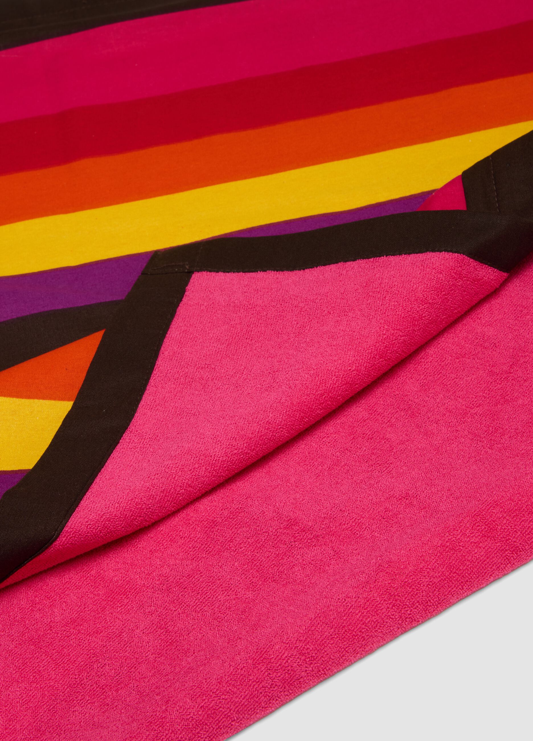 Multicolour pure cotton beach towel
