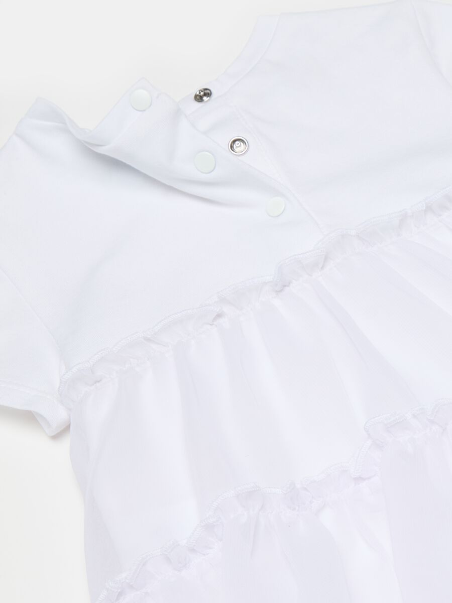 T-shirt with tulle flounces_2