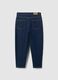 Boys' Blue Baggy Pure Cotton Jeans_4