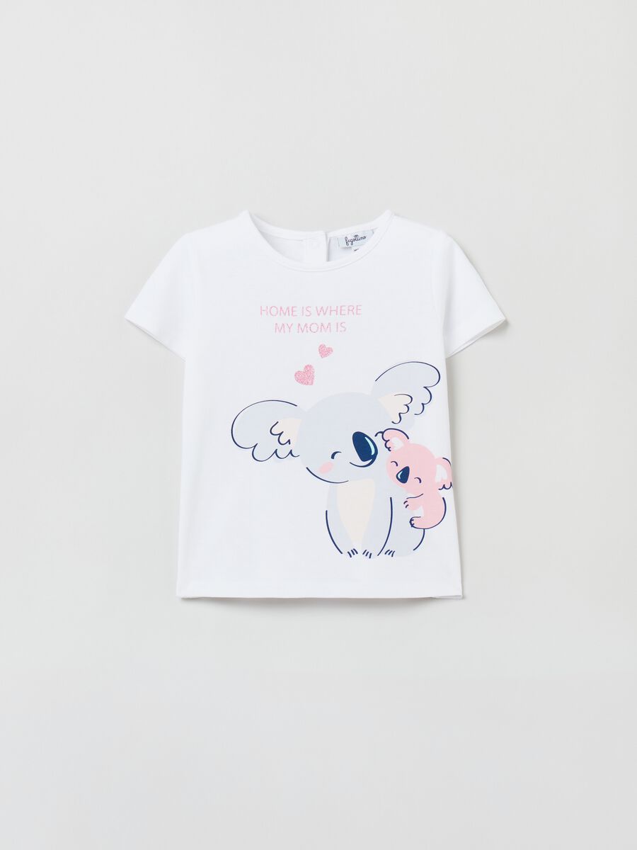T-shirt with Mother's Day motif print_0