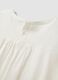 White linen and viscose blend blouse, regular fit_5