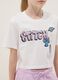 Girls&rsquo; white and purple pure cotton set with Stitch prints_2