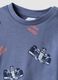 Blue organic cotton pyjamas with Mickey Mouse print_2
