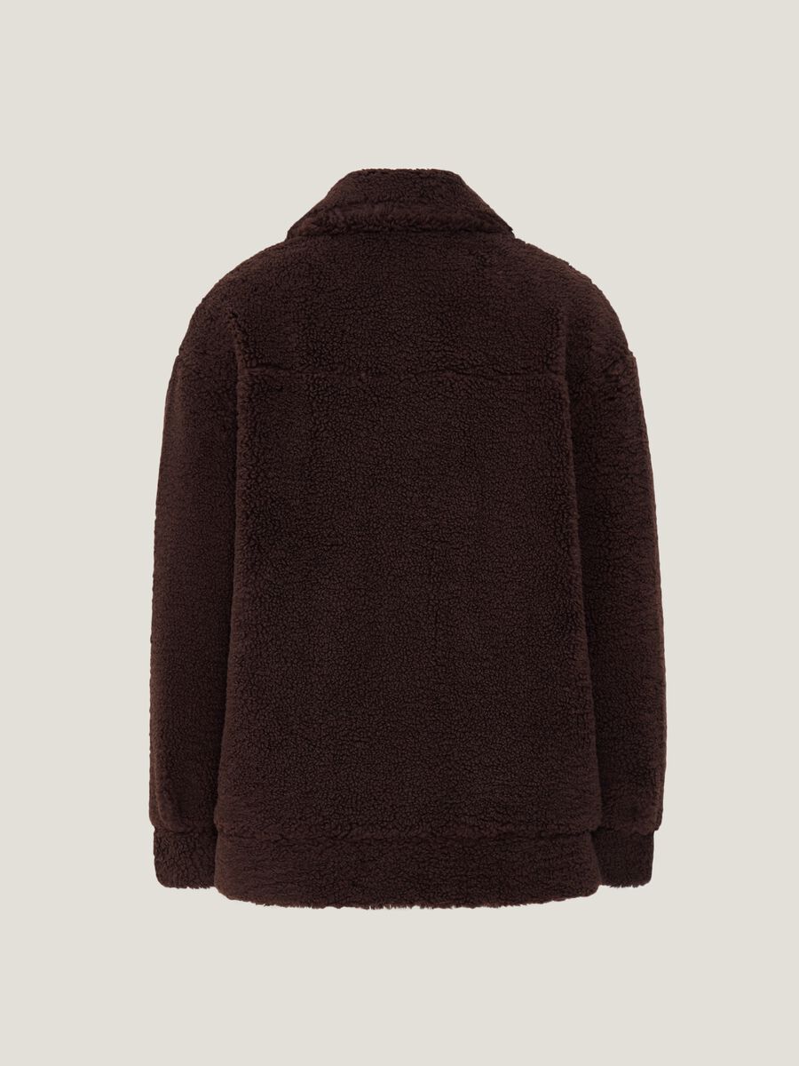 Giacca corta in sherpa_4