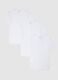 Set of 3 men's white cotton regular fit t-shirts_4