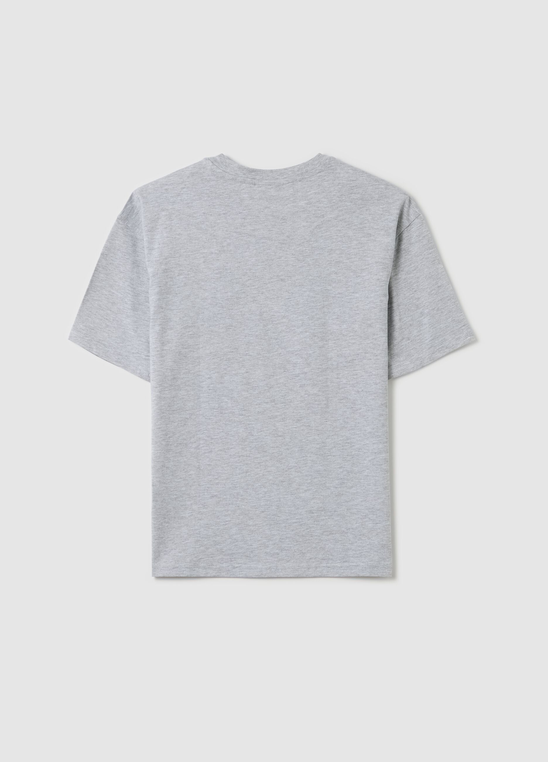 Grey T-shirt with McLaren print