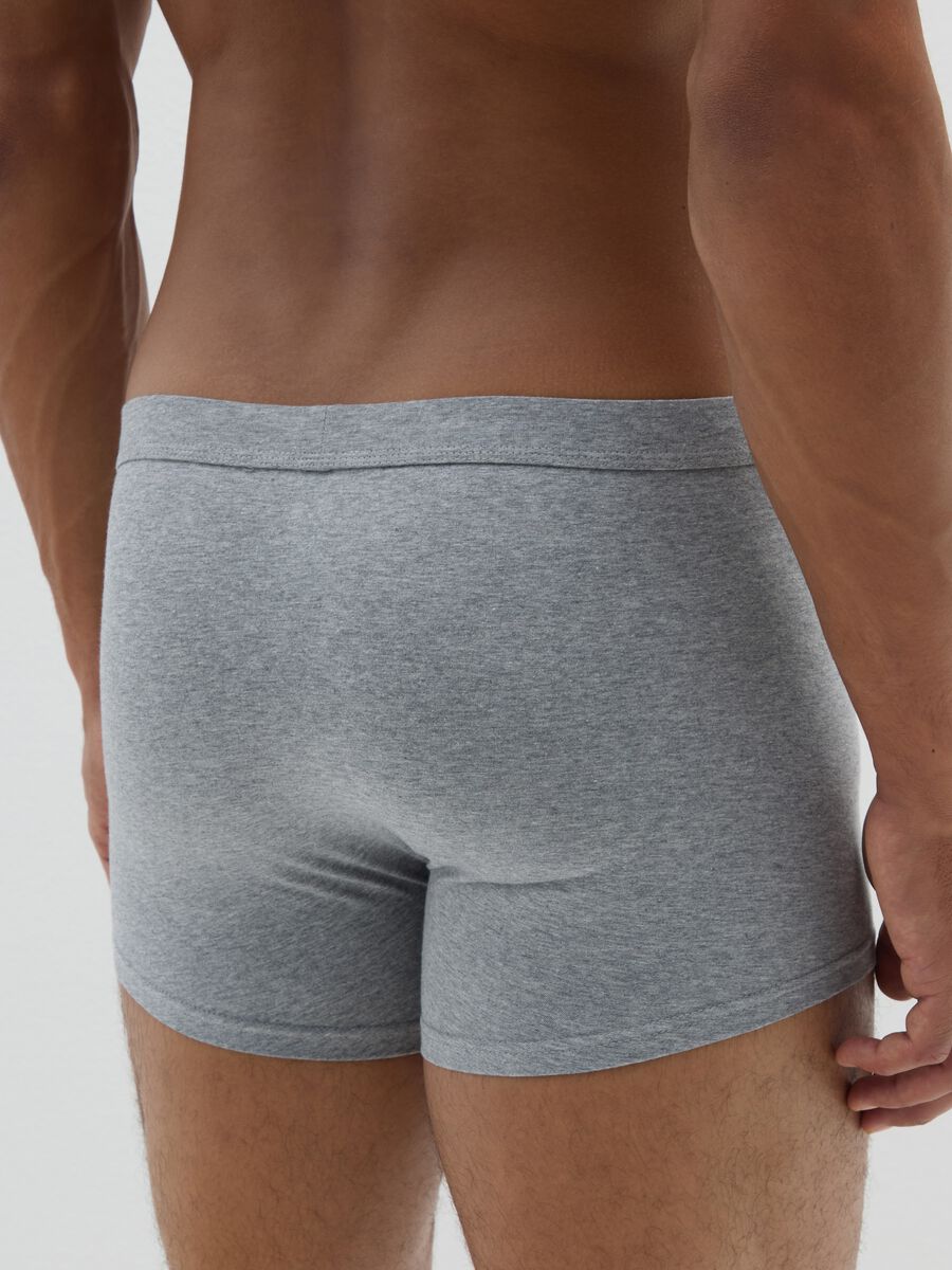 Twin pack of grey stretch cotton boxers_2
