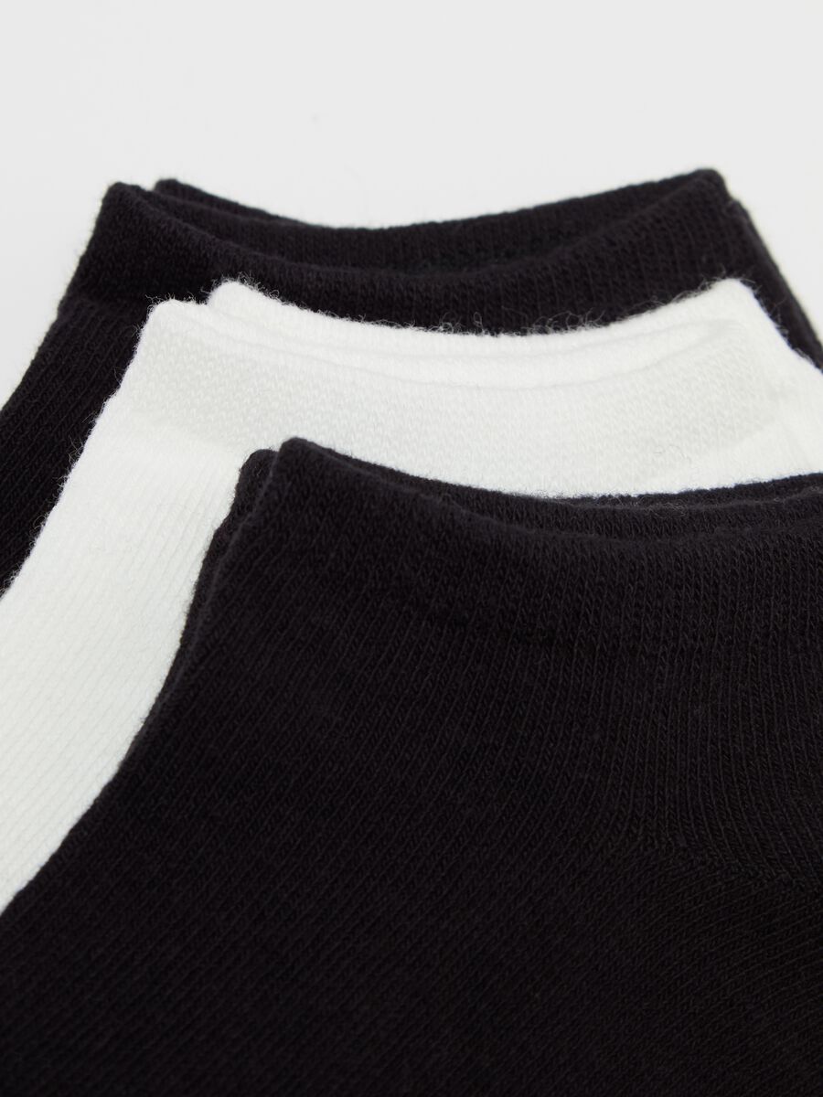 Five-pair pack stretch shoe liners with lurex_2