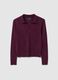 Regular Fit Purple Sweater_4