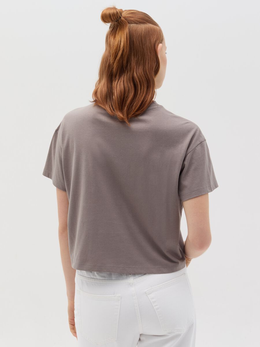 Cropped T-shirt with "Care Bears” print_3