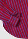 Multicolour striped shirt in pure cotton regular fit_5