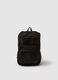 Black sports backpack with adjustable straps_0