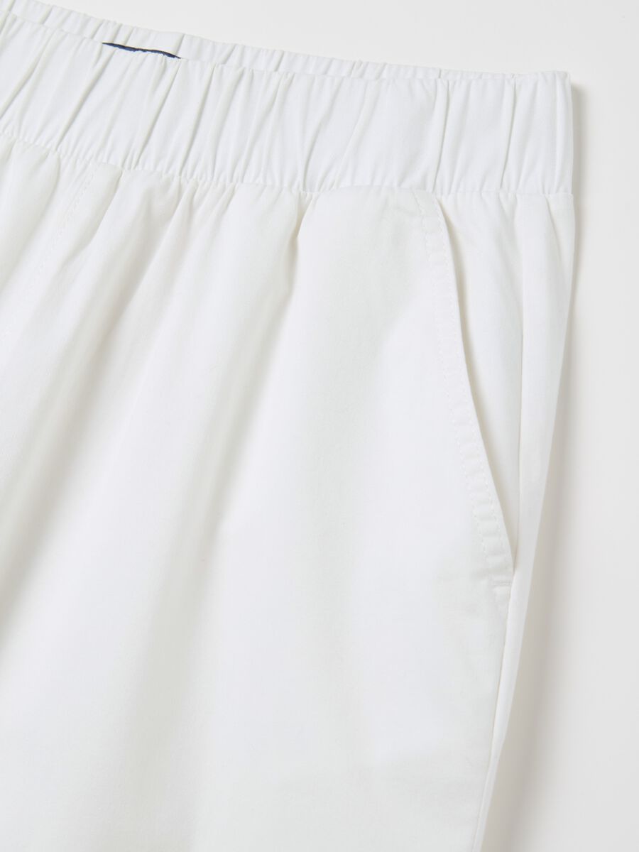 Wide-leg trousers in stretch cotton_5