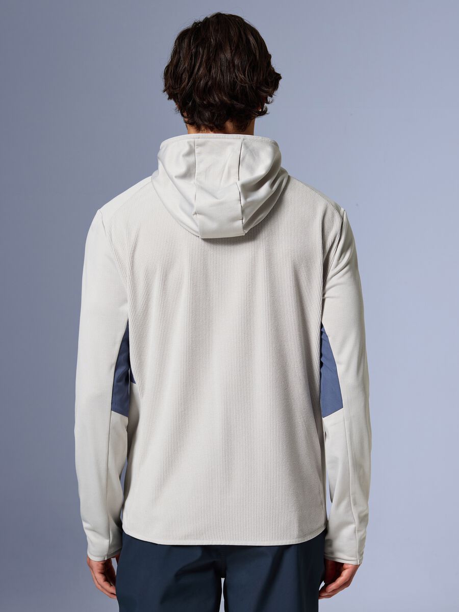 ALTAVIA WITH DEBORAH COMPAGNONI Hooded Full Zip Waffle Fleece_3
