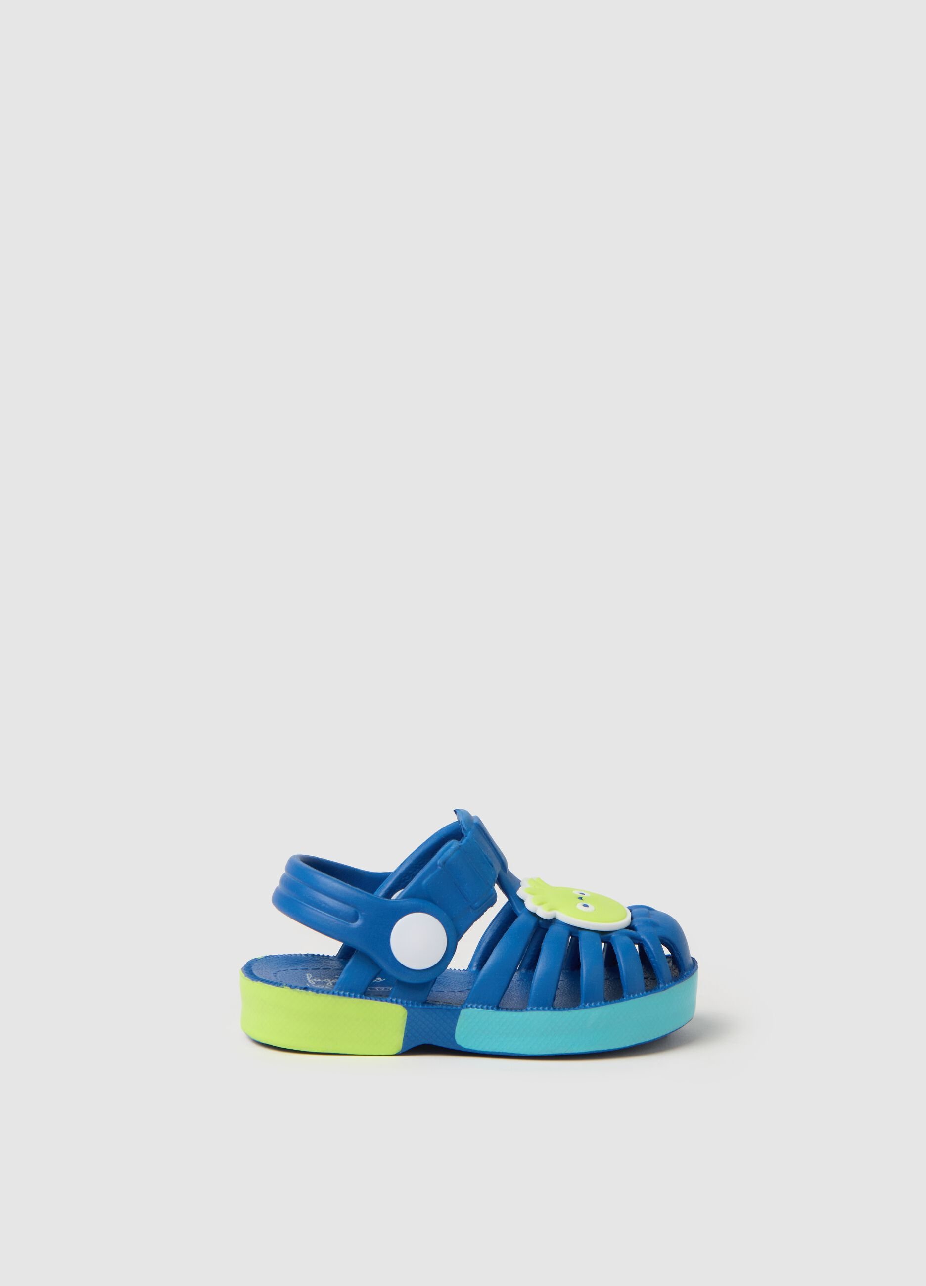 Multicoloured EVA children's sandals with fun details