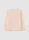 Girls' pink pure cotton top in regular fit_1