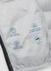 Grey padded gilet with zip and high neck for boys_2