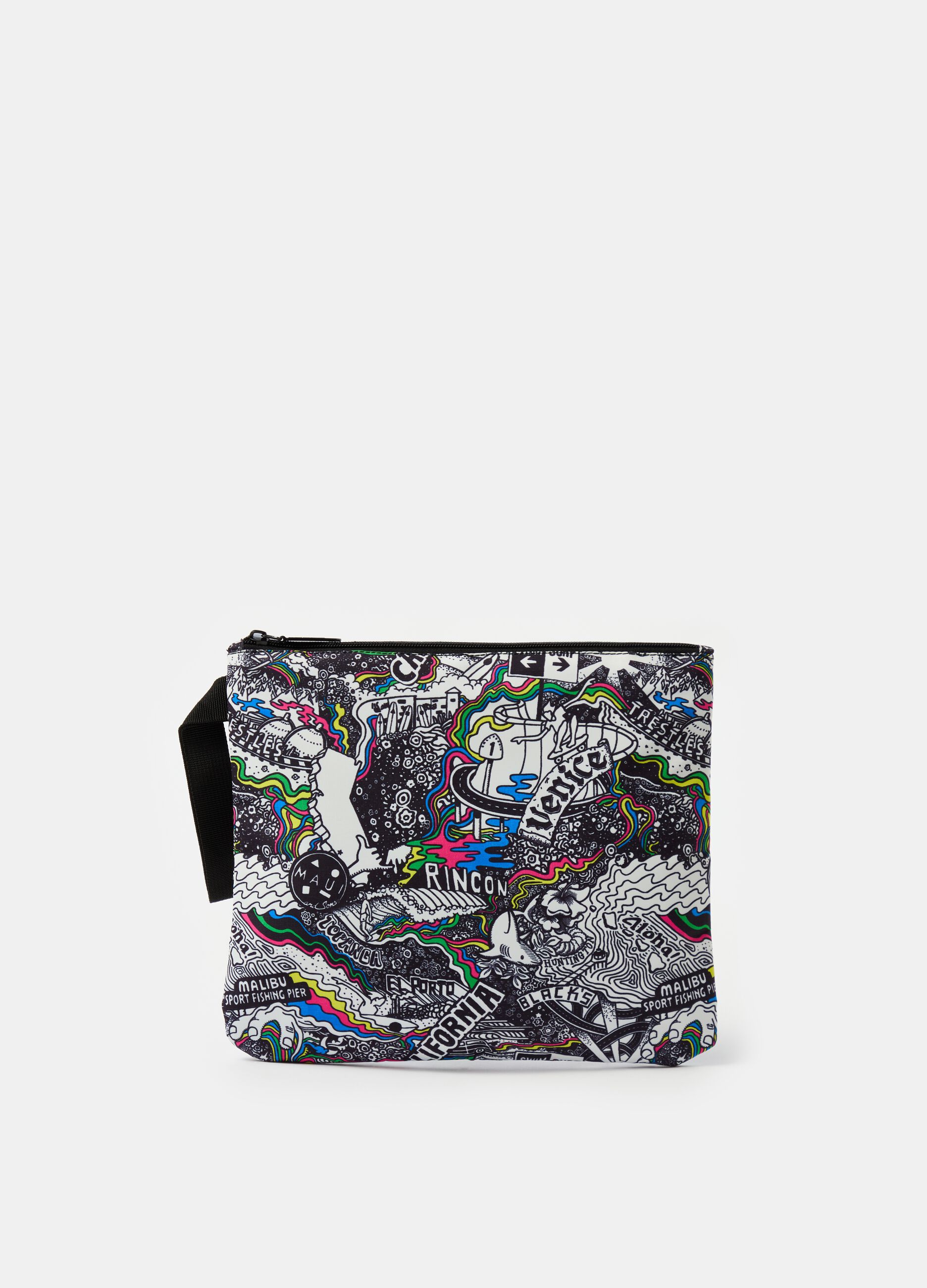Ovs Pochette con stampa motivo citta