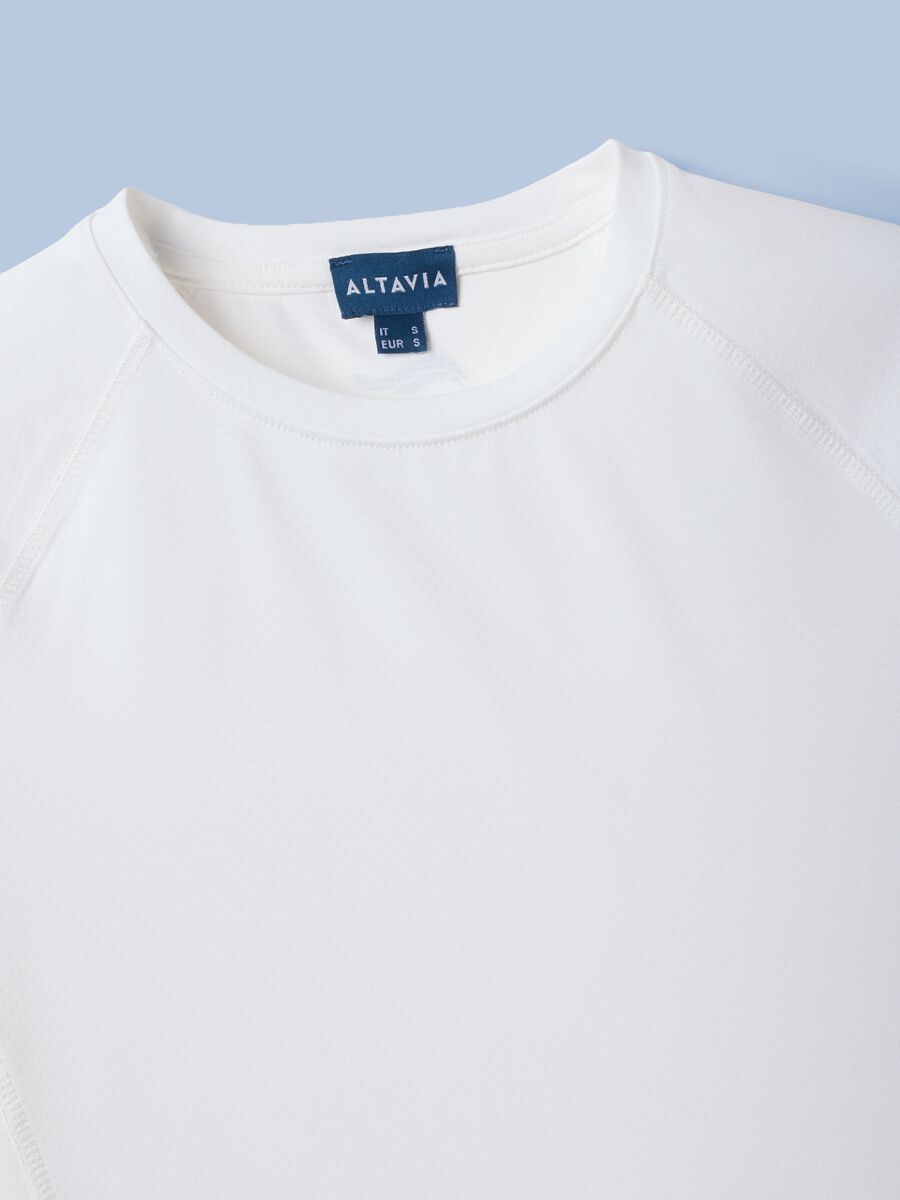 ALTAVIA SAILING white technical stretch T-shirt_6