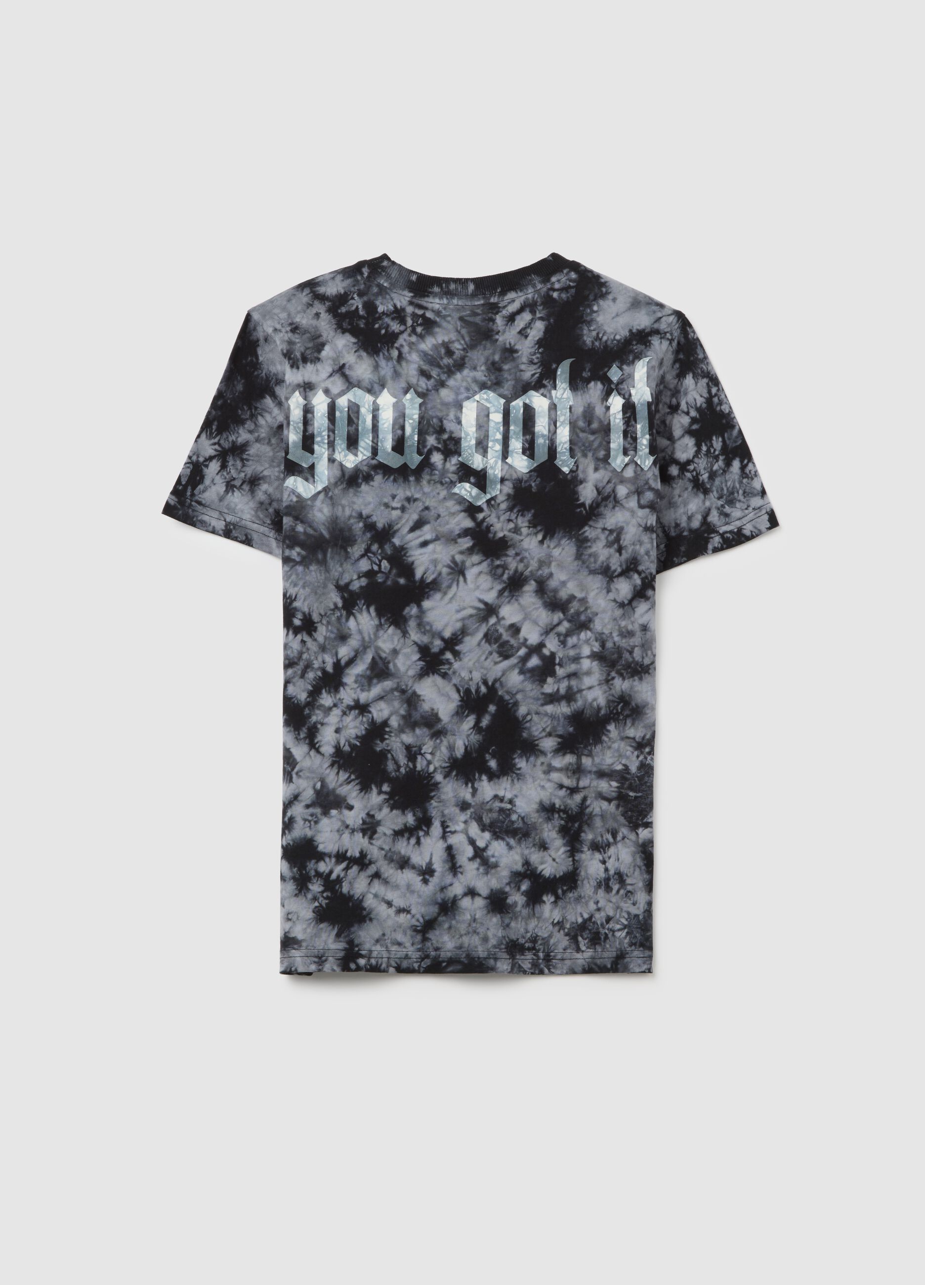 Boys' multicolour pure cotton regular fit t-shirt with print