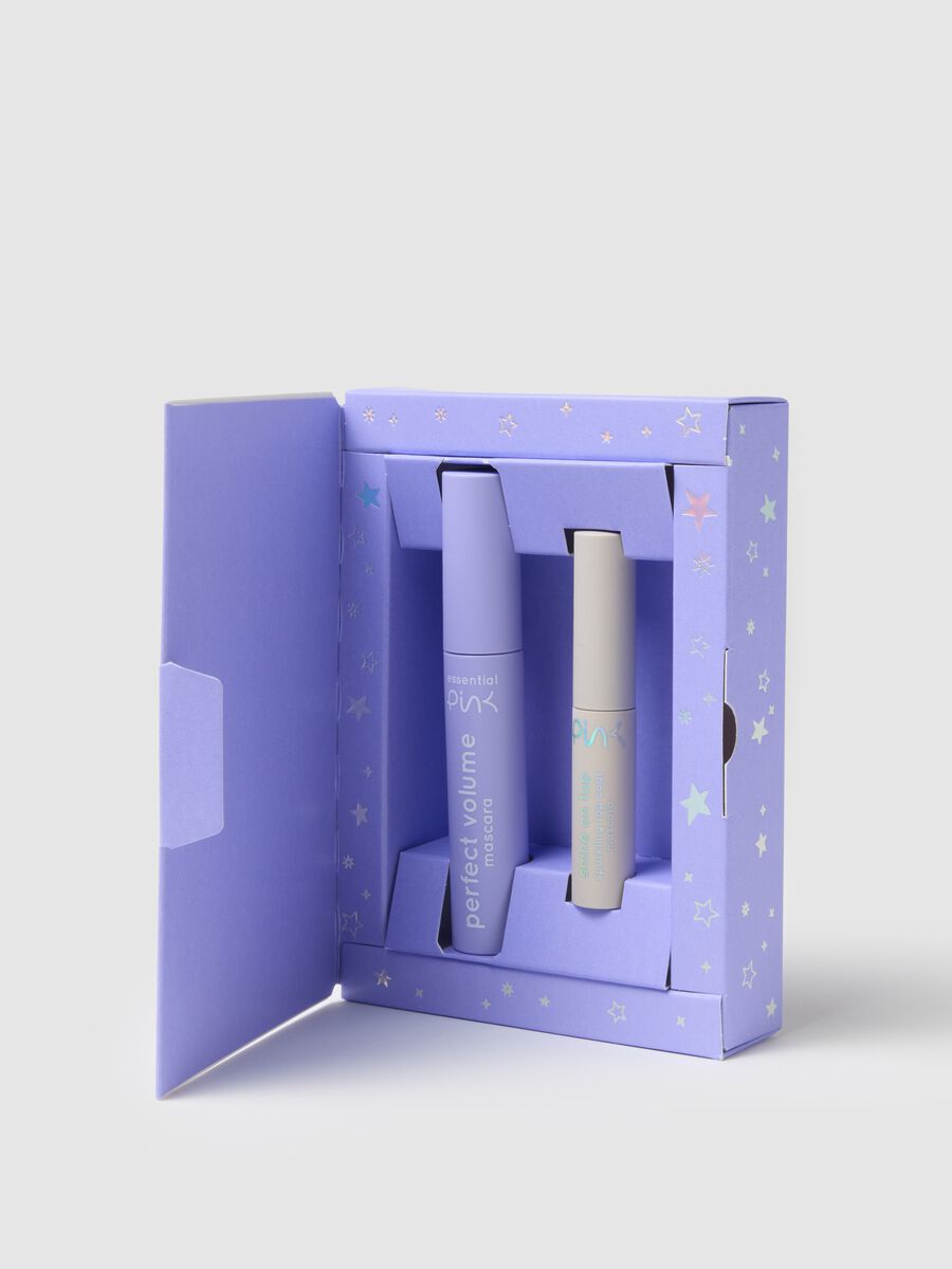 Pink Kit perfect mascara + shine top coat_3