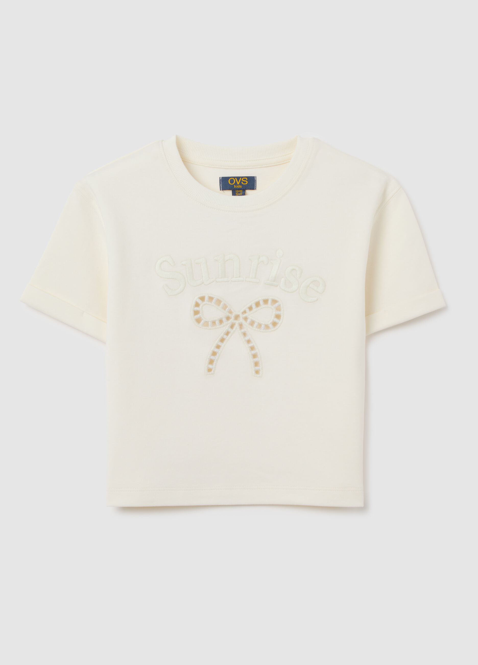 OVS Kids Girls' White 'Sunrise' Print T-shirt