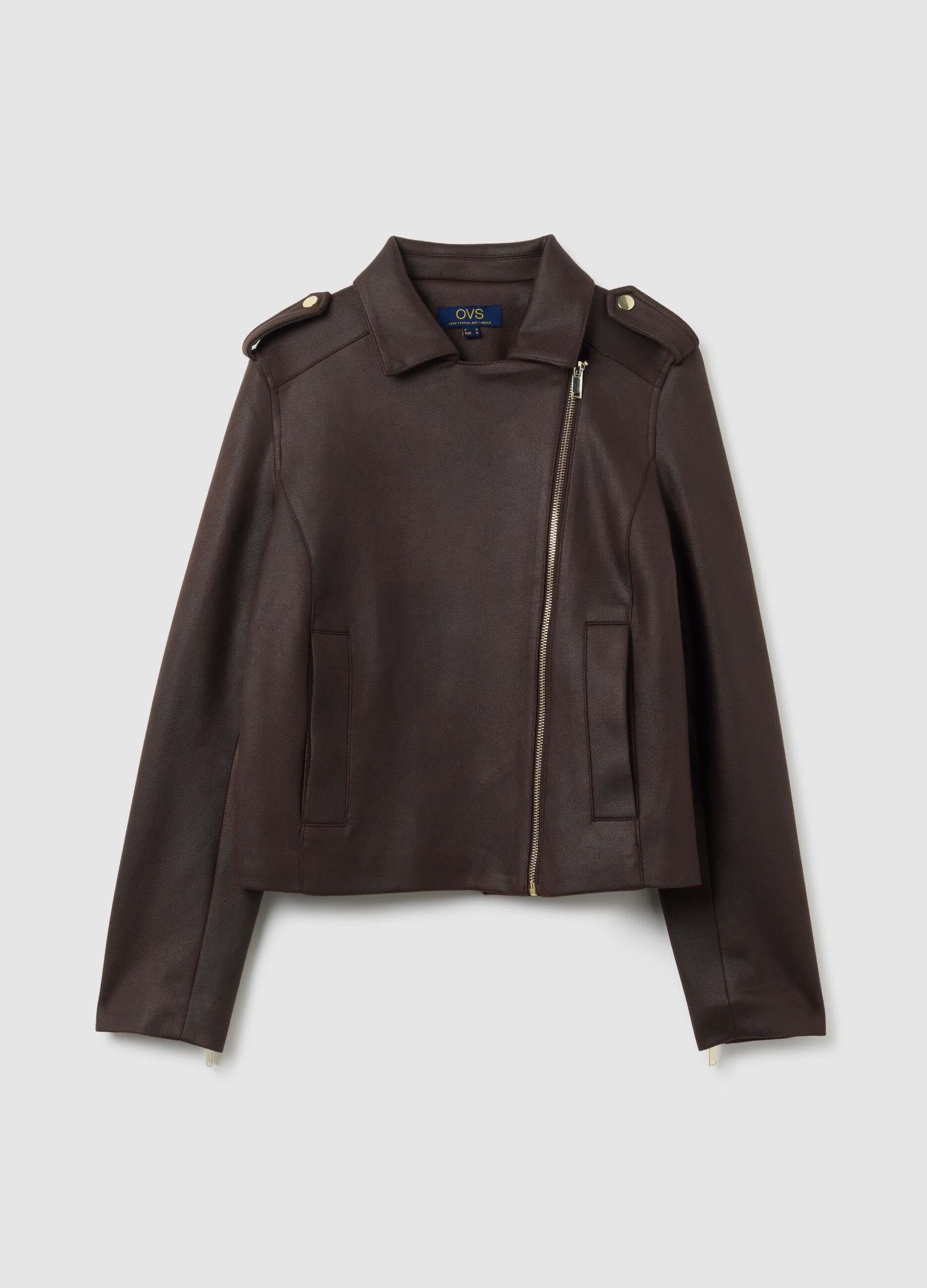 Giacca marrone regular fit