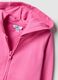 Girls' pink cotton hoodie regular fit_2