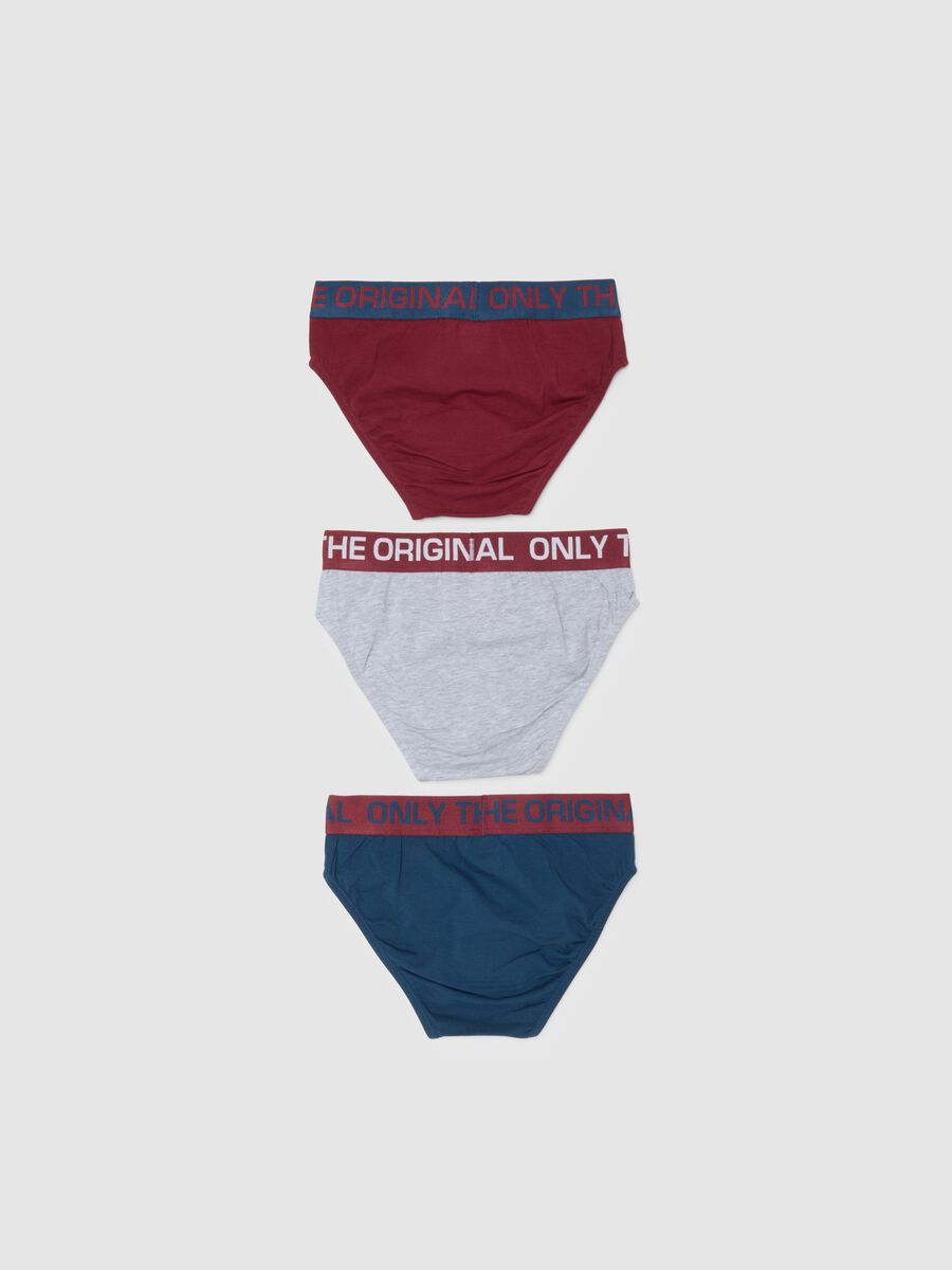 Tripack slip da ragazzo in cotone elasticizzato multicolor_1