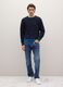 Blue regular fit jumper_1