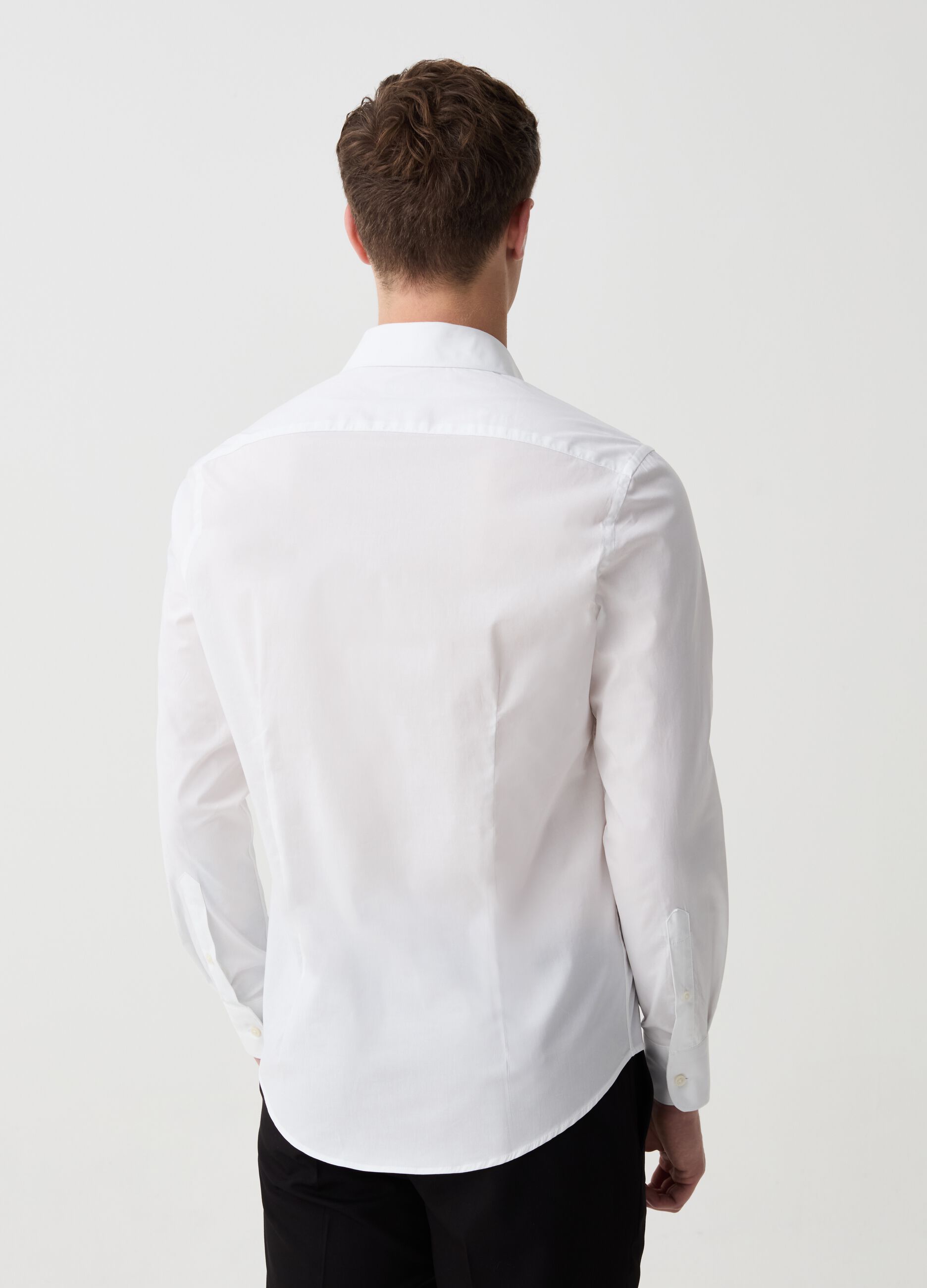 Camicia slim fit stretch