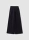 Black wide-leg stretch trousers ALTAVIA STUDIO_5