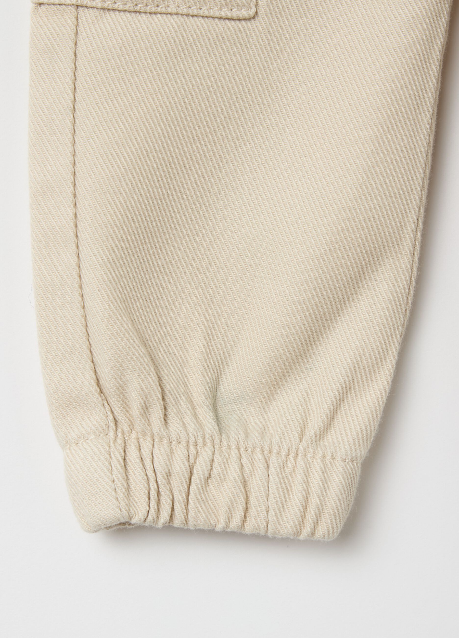 Cargo trousers in twill