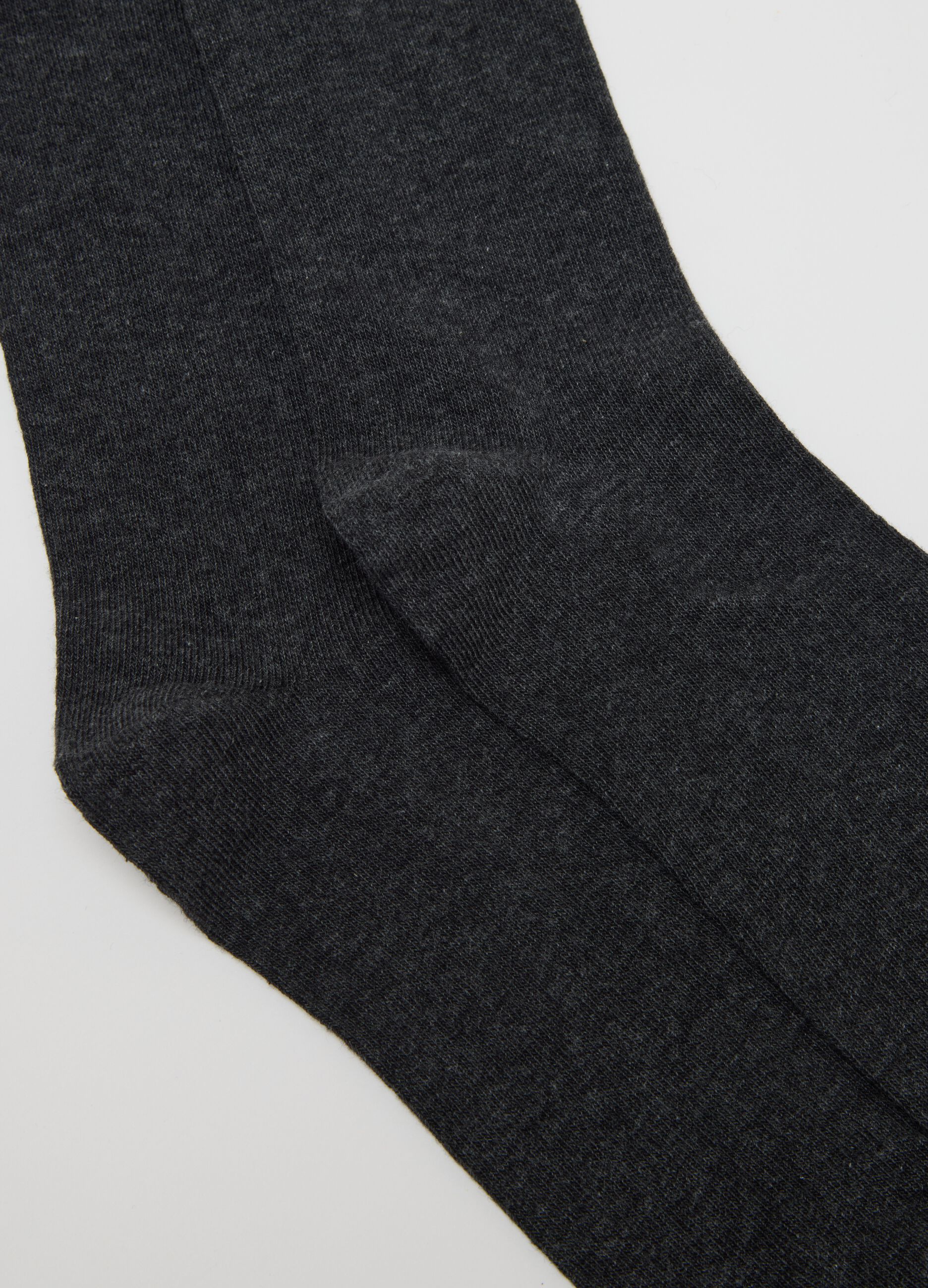 Grey Cotton Short Socks Multipack Set