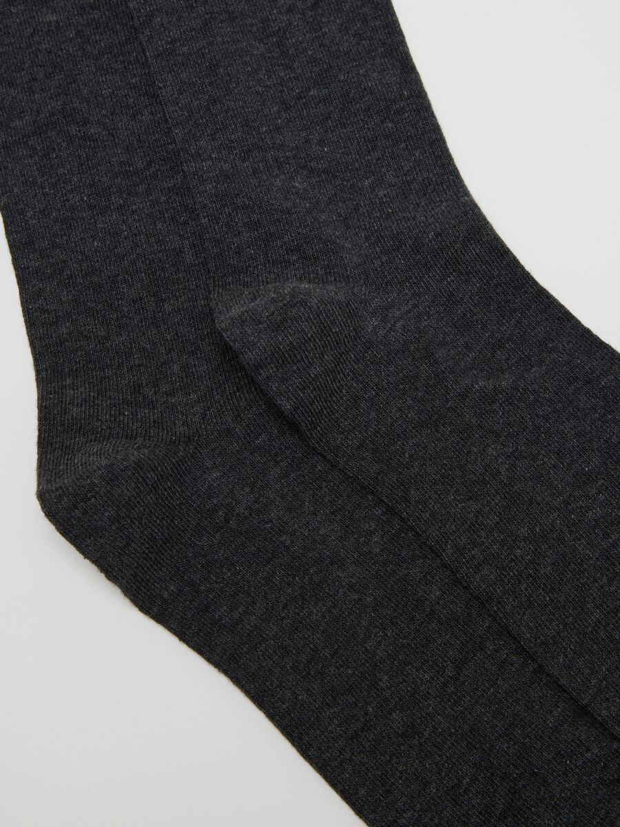Grey Cotton Short Socks Multipack Set_2