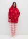 Red Sherpa Christmas Dressing Gown_1