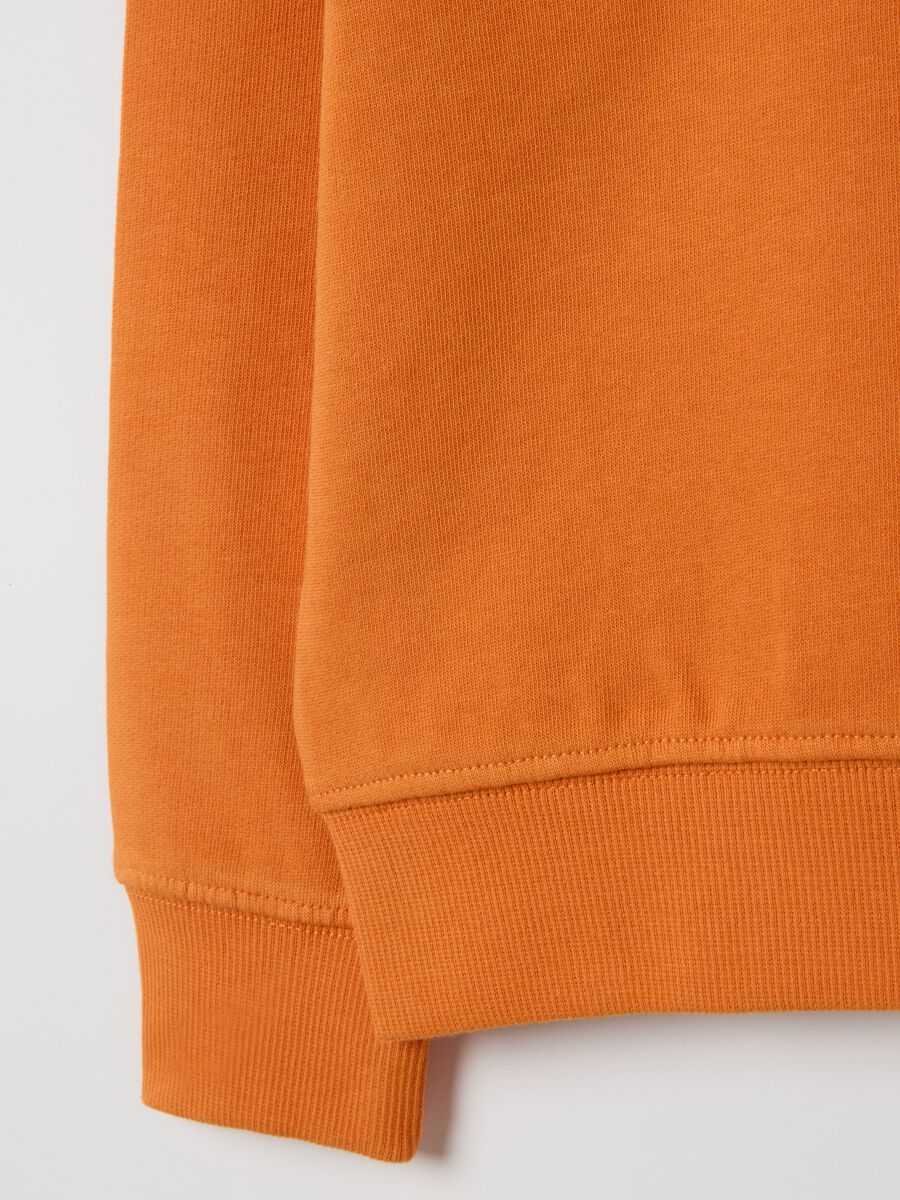 Children's pure cotton orange sweatshirt_3